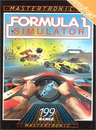 Box cover for Formula 1 Simulator on the Amstrad CPC.