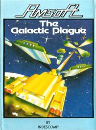 Box cover for Galactic Plague on the Amstrad CPC.
