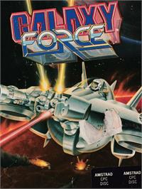 Box cover for Galaxy Force on the Amstrad CPC.