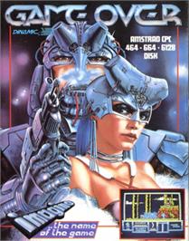 Box cover for Game Over on the Amstrad CPC.