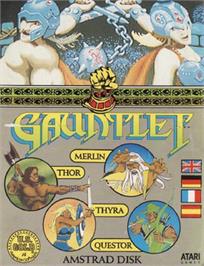 Box cover for Gauntlet on the Amstrad CPC.