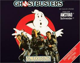 Box cover for Ghostbusters on the Amstrad CPC.