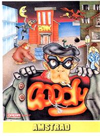 Box cover for Goody on the Amstrad CPC.