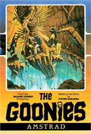 Box cover for Goonies, The on the Amstrad CPC.