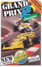 Box cover for Grand Prix Simulator 2 on the Amstrad CPC.