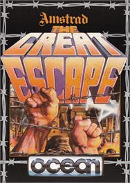 Box cover for Great Escape on the Amstrad CPC.