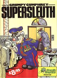 Box cover for Grumpy Gumphrey Supersleuth on the Amstrad CPC.