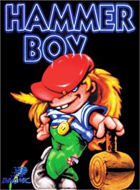Box cover for Hammer Boy on the Amstrad CPC.