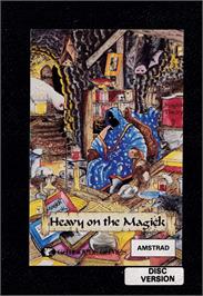 Box cover for Heavy on the Magick on the Amstrad CPC.