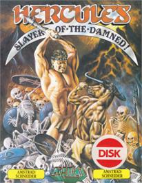 Box cover for Hercules: Slayer of the Damned on the Amstrad CPC.