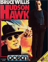 Box cover for Hudson Hawk on the Amstrad CPC.