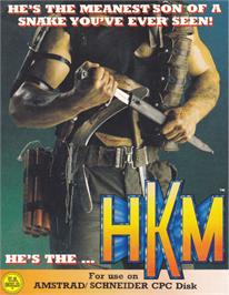 Box cover for Human Killing Machine on the Amstrad CPC.