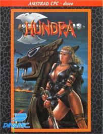 Box cover for Hundra on the Amstrad CPC.