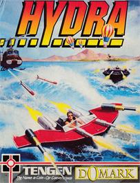 Box cover for Hydra on the Amstrad CPC.