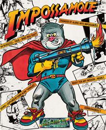 Box cover for Impossamole on the Amstrad CPC.