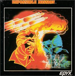 Box cover for Impossible Mission on the Amstrad CPC.