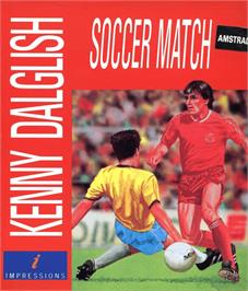 Box cover for Kenny Dalglish Soccer Manager on the Amstrad CPC.