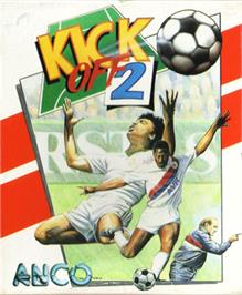 Box cover for Kick Off 2 on the Amstrad CPC.