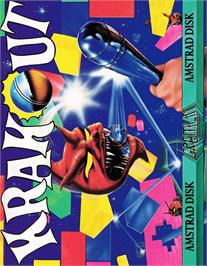 Box cover for Krakout on the Amstrad CPC.