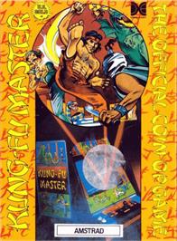 Box cover for Kung-Fu Master on the Amstrad CPC.