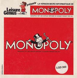 Box cover for Leisure Genius presents Monopoly on the Amstrad CPC.
