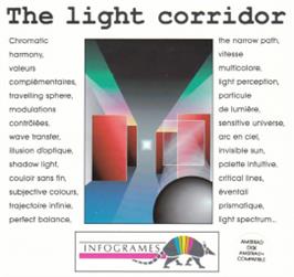 Box cover for Light Corridor on the Amstrad CPC.