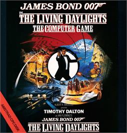 Box cover for Living Daylights on the Amstrad CPC.