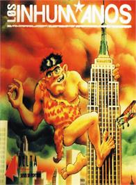 Box cover for Los Inhumanos on the Amstrad CPC.