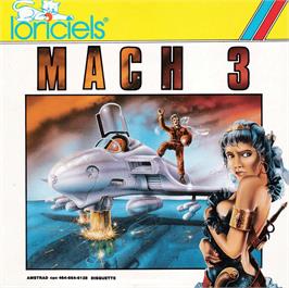 Box cover for Mach 3 on the Amstrad CPC.