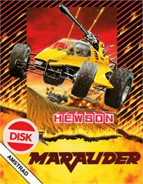 Box cover for Marauder on the Amstrad CPC.