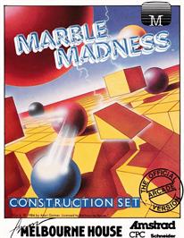 Box cover for Marble Madness Construction Set on the Amstrad CPC.