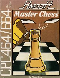Box cover for Master Chess on the Amstrad CPC.