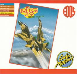Box cover for Mig-29 Soviet Fighter on the Amstrad CPC.