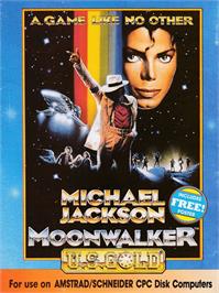 Box cover for Moonwalker on the Amstrad CPC.