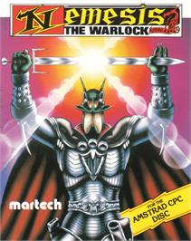 Box cover for Nemesis the Warlock on the Amstrad CPC.