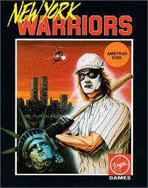 Box cover for New York Warriors on the Amstrad CPC.