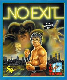 Box cover for No Exit on the Amstrad CPC.