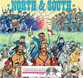 Box cover for North & South on the Amstrad CPC.