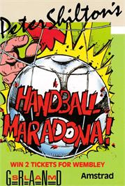 Box cover for Peter Shilton's Handball Maradona on the Amstrad CPC.