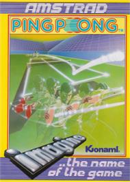Box cover for Ping Pong on the Amstrad CPC.