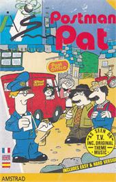 Box cover for Postman Pat on the Amstrad CPC.