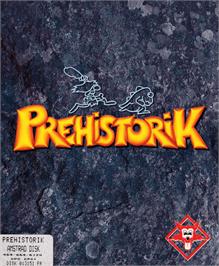 Box cover for Prehistorik on the Amstrad CPC.