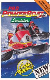 Box cover for Pro Powerboat Simulator on the Amstrad CPC.
