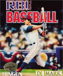 Box cover for RBI Baseball 2 on the Amstrad CPC.