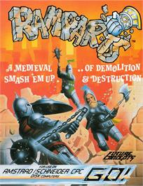 Box cover for Ramparts on the Amstrad CPC.