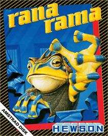 Box cover for Rana Rama on the Amstrad CPC.