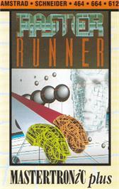 Box cover for Raster Runner on the Amstrad CPC.