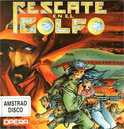 Box cover for Rescate En El Golfo on the Amstrad CPC.
