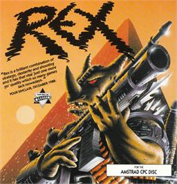 Box cover for Rex on the Amstrad CPC.