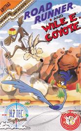 Box cover for Road Runner and Wile E. Coyote on the Amstrad CPC.